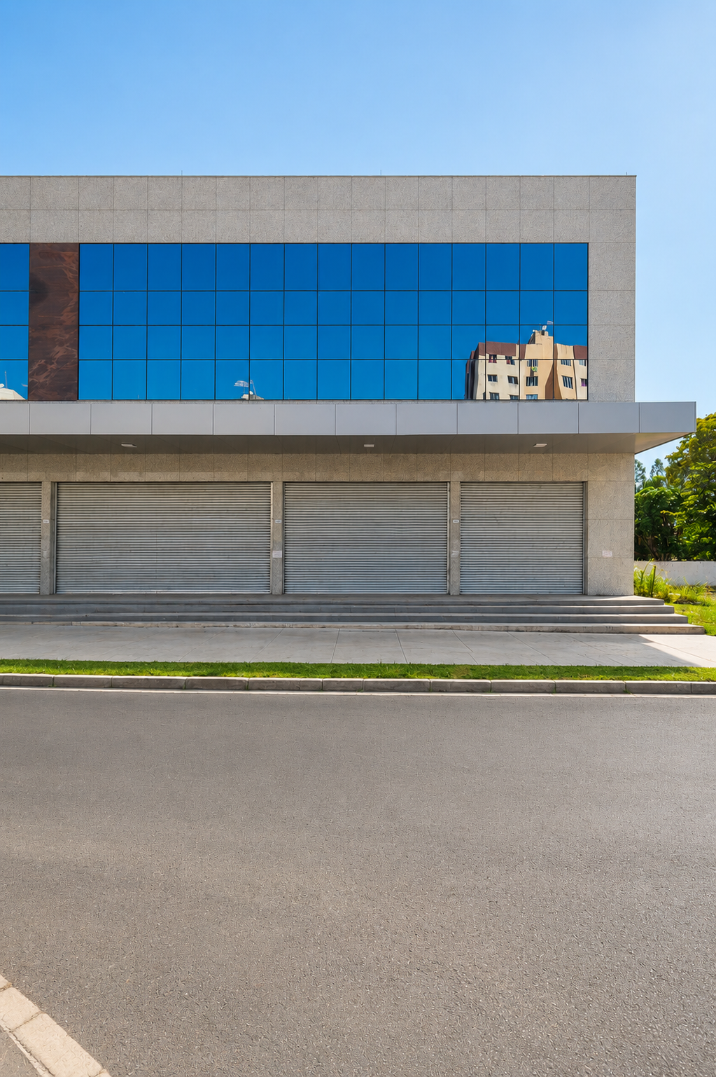 Fachada do Centro Empresarial