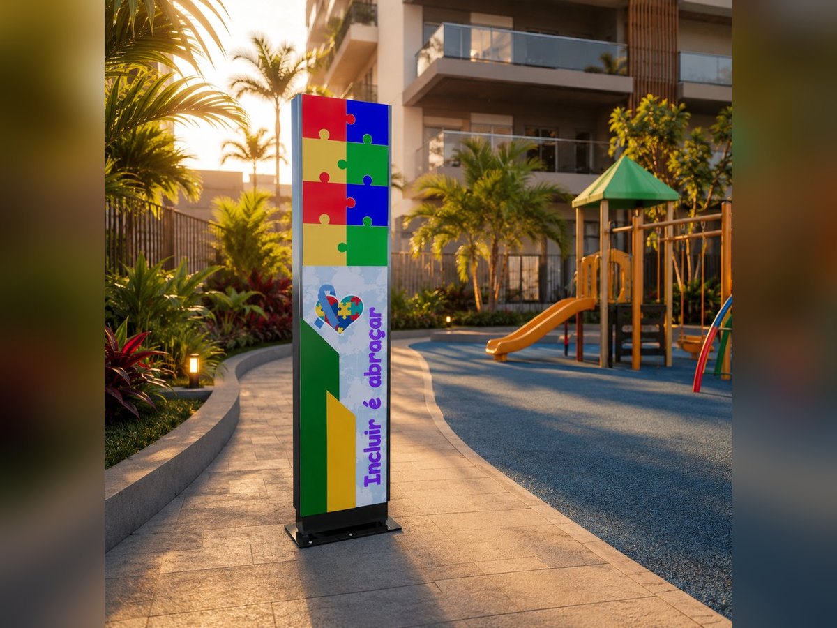 Totem de Inclusão