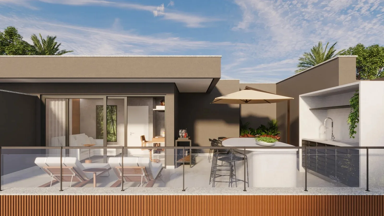 Kasa — cobertura duplex