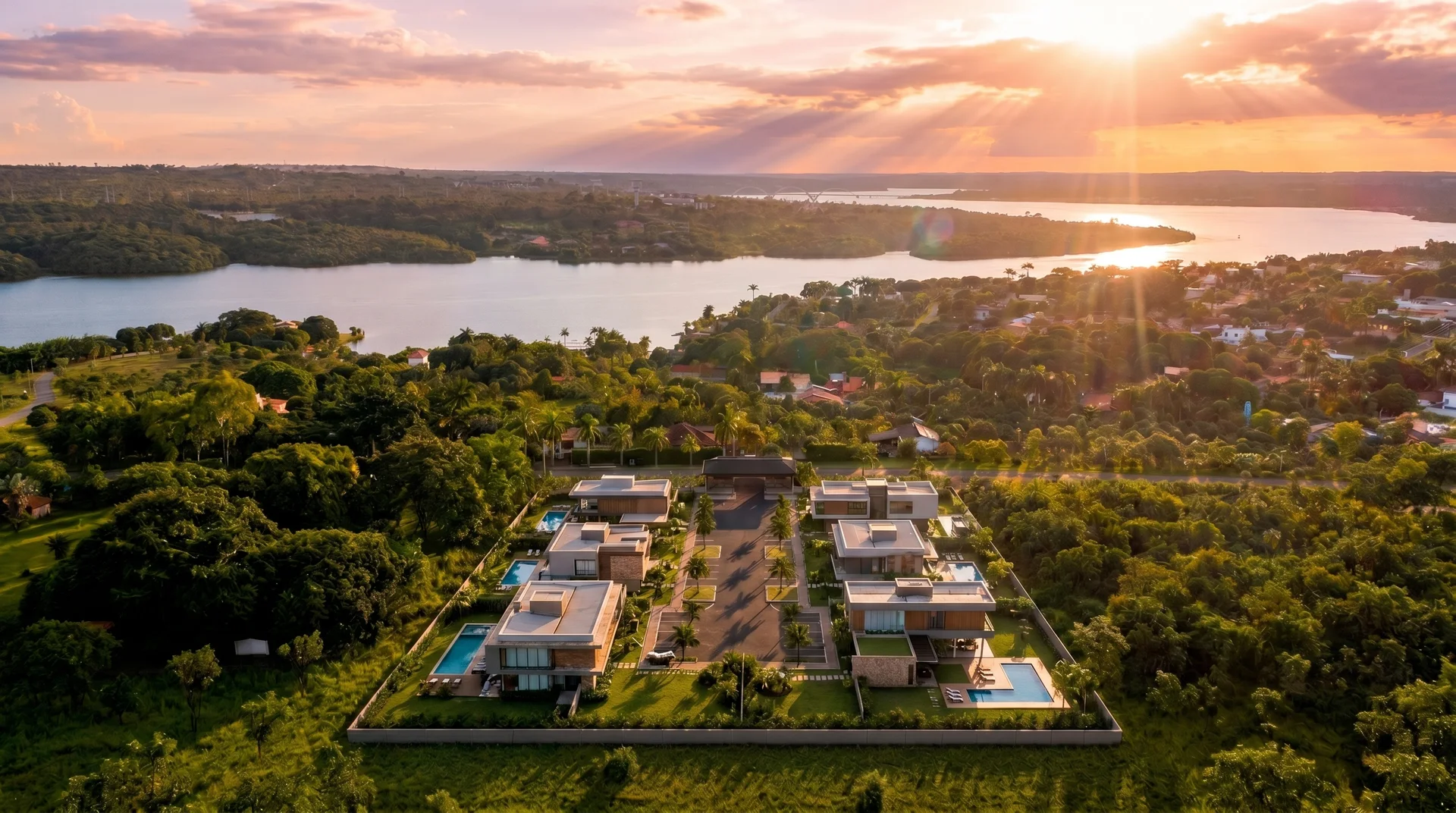 Vista Sunset — Lago Norte